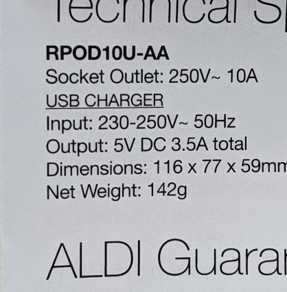 USB Powerpoint Specifications